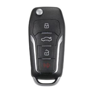Xhorse VVDI Anahtar Aracı VVDI2 Çevirmeli Uzaktan Anahtar 3+1 Düğme Ford Stili XEFO01EN - TR18696