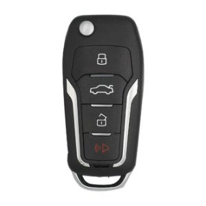 Xhorse VVDI Anahtar Aracı VVDI2 Kablosuz Çevirmeli Uzaktan Anahtar 3+1 Düğme Ford Tipi XNFO01EN - TR15728