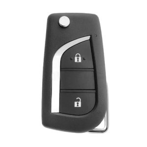 Xhorse VVDI Anahtar Aracı VVDI2 Kablolu Uzaktan Anahtar 2 Düğme Toyota Stili XKTO01EN - TR18808