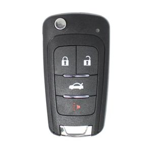 Xhorse Wire Uzaktan Anahtar Çevirme Tipi 4 Buton GM Stili XKBU01EN - TR18852